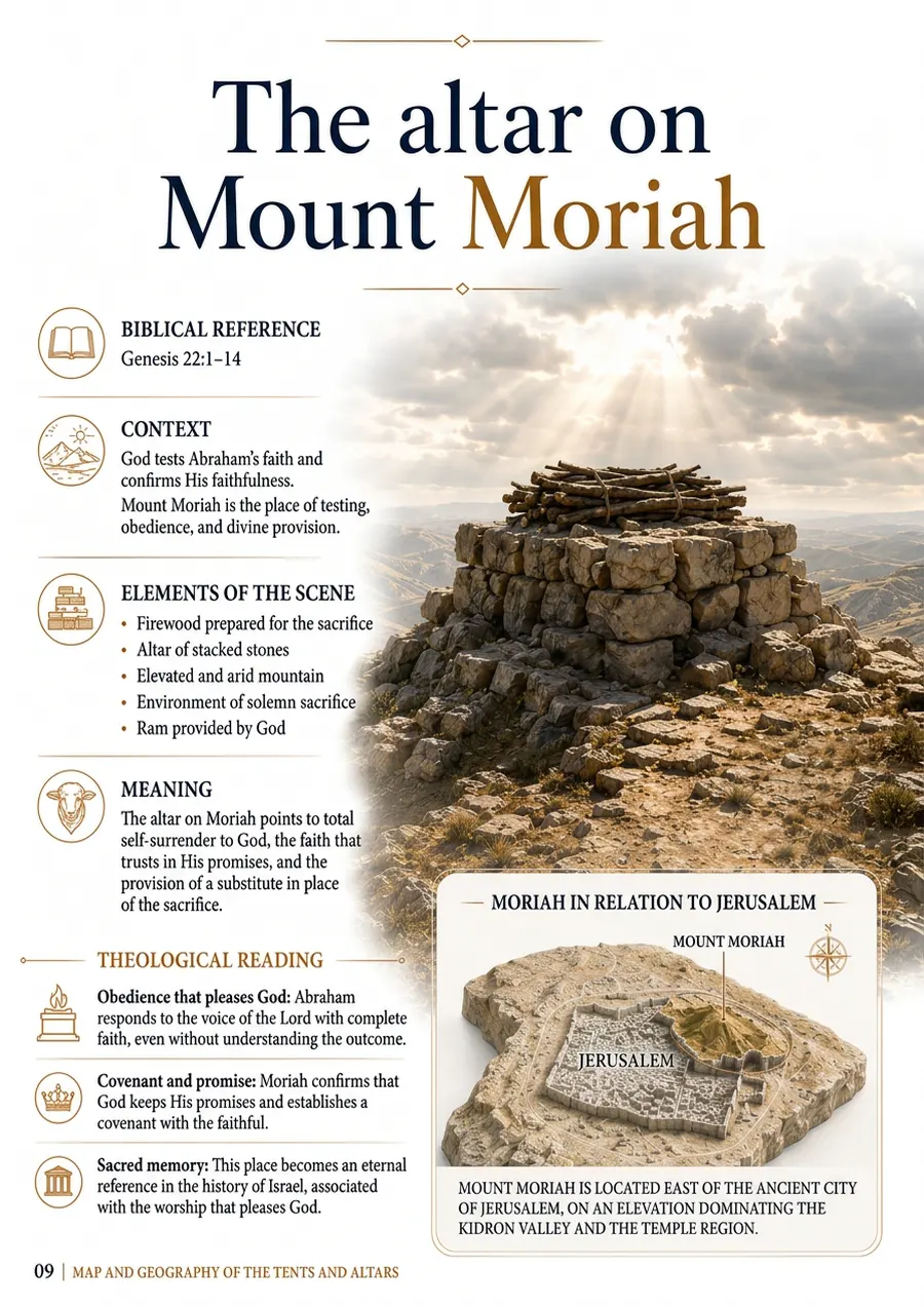 Preview: The altar on Mount Moriah