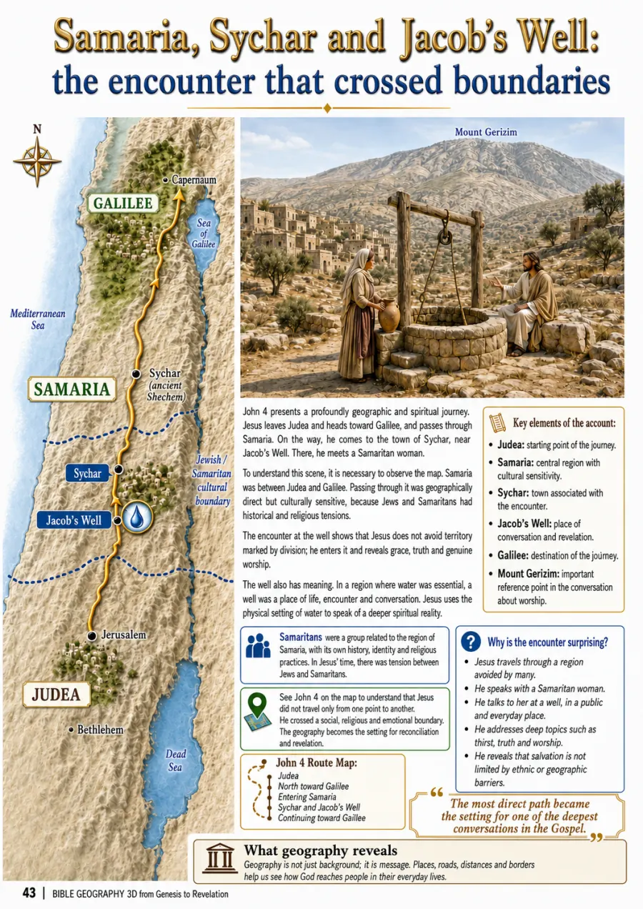 Preview: Samaria, Sychar and Jacob's Well