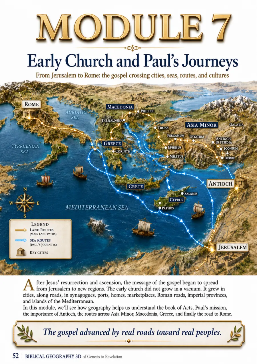 Preview: Early Church and Paul's Journeys
