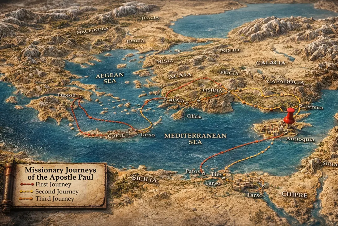 Missionary Journeys of the Apostle Paul