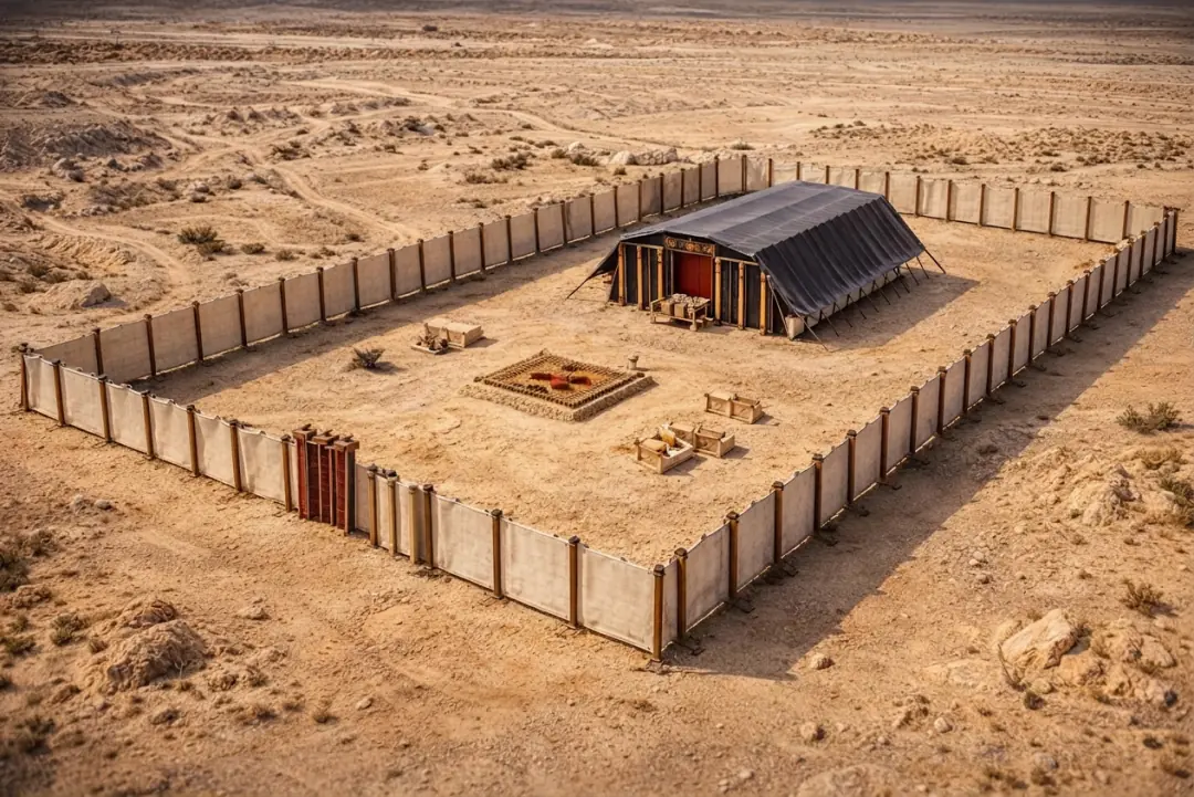 The Tabernacle in the desert